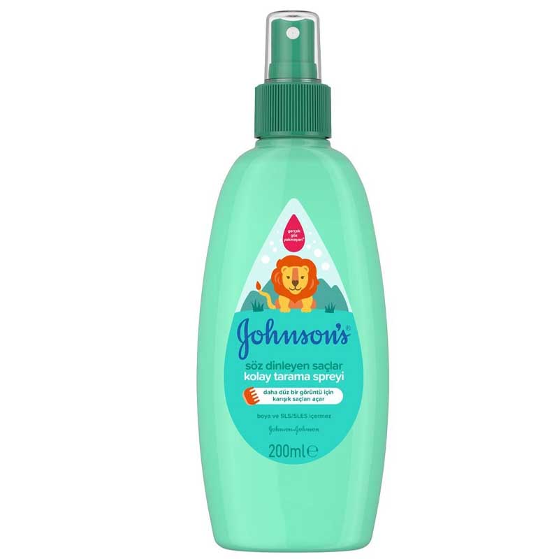 اسپری باز کننده گره موی سر 200 میل جانسون Johnsons
