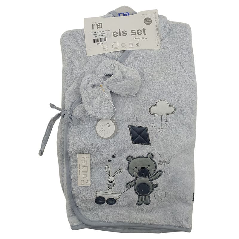 ست حوله تن پوش کیمونو خرس مادرکر Mothercare