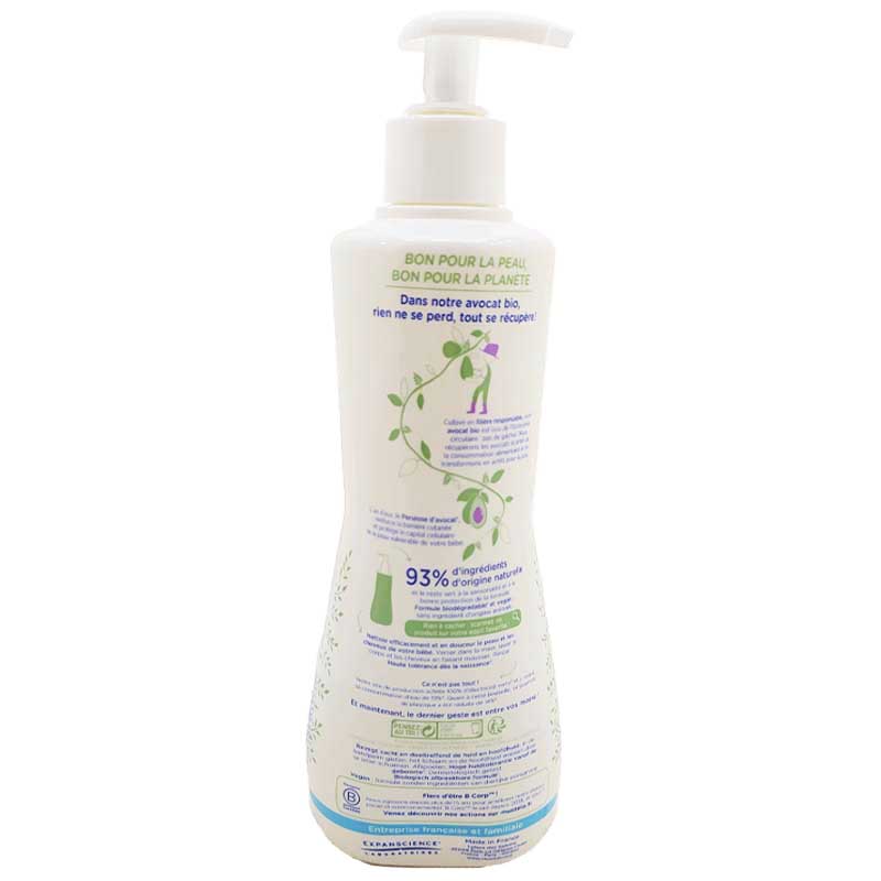 شامپو و ژل سر و بدن کودک 500 میل موستلا Mustela