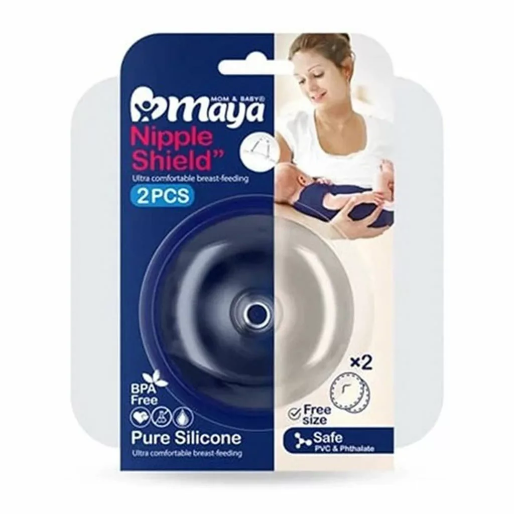 محافظ و رابط سینه سیلیکونی دو عددی مایا Maya