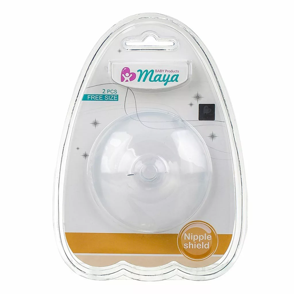محافظ و رابط سینه سیلیکونی دو عددی مایا Maya