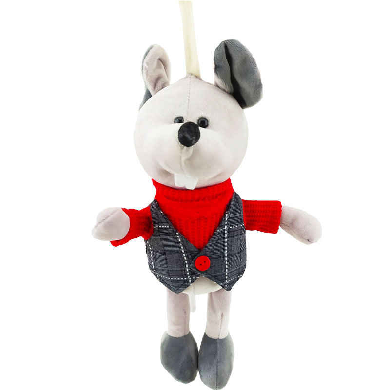 آویز کریر جغجغه ای موش جلیقه پوش Baby Land