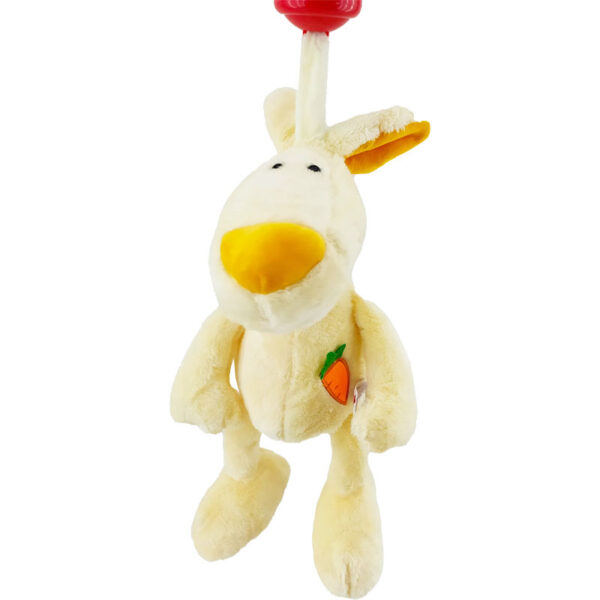 آویز کریر جغجغه ای خرگوش شیری Baby Land