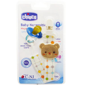 بند پستانک پارچه ای طرح خرس چیوکو  Chioco