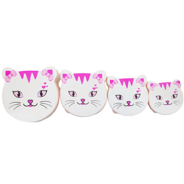 ظرف غذای کودک چهار تکه طرح گربه چیکو Chicoo Baby