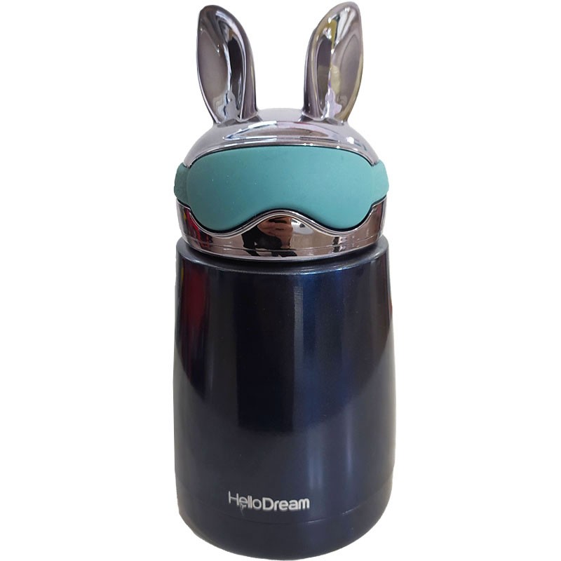 فلاسک استیل طرح خرگوش عینک دار