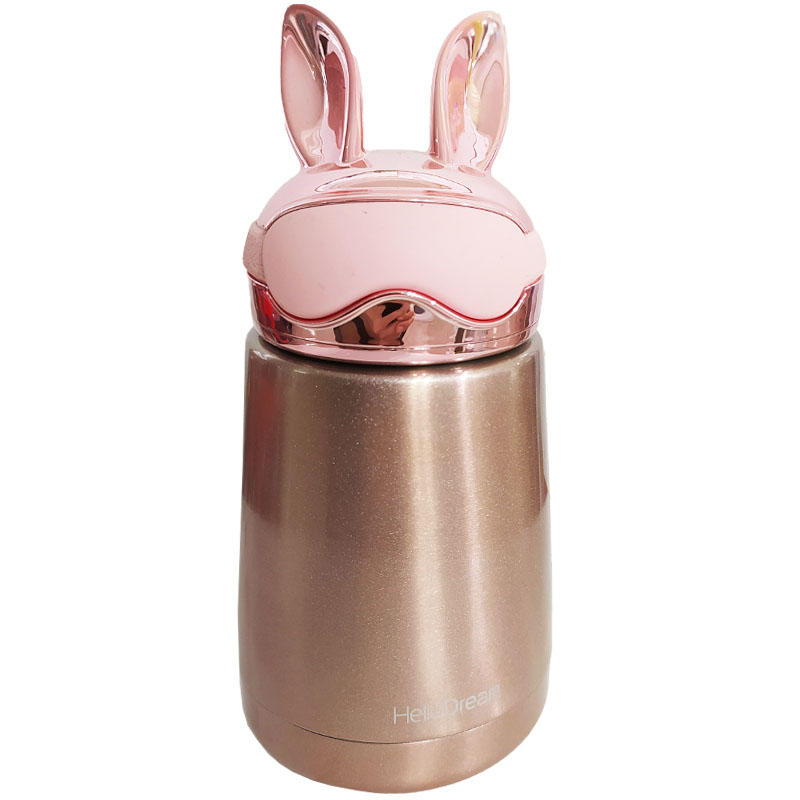 فلاسک استیل طرح خرگوش عینک دار