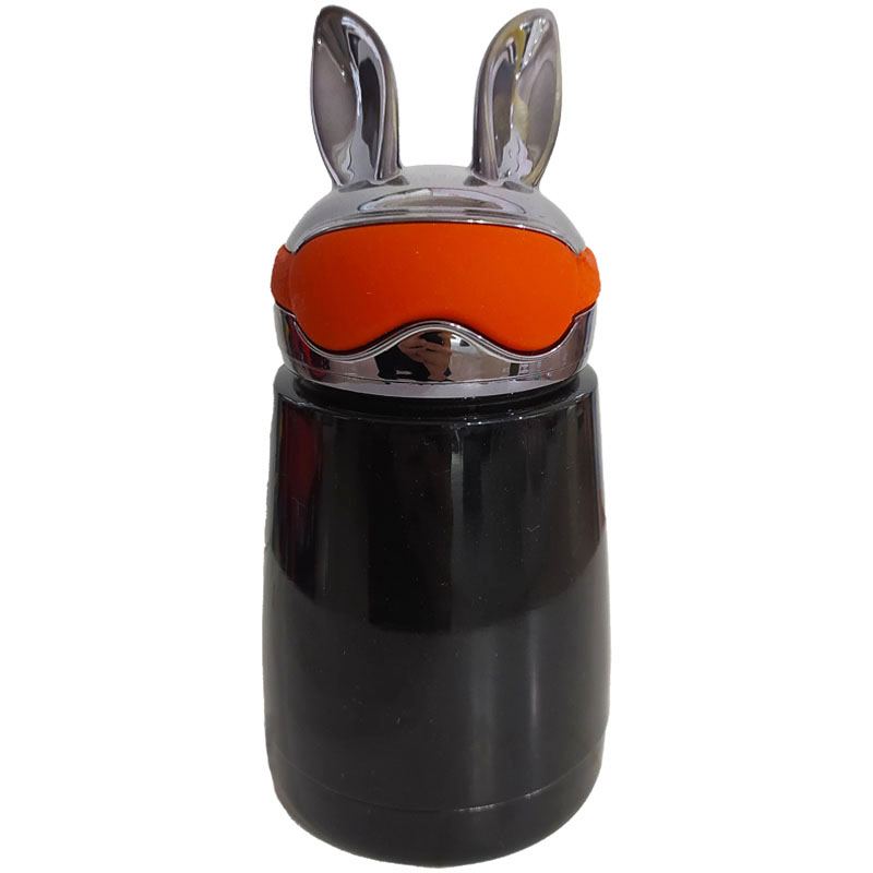 فلاسک استیل طرح خرگوش عینک دار