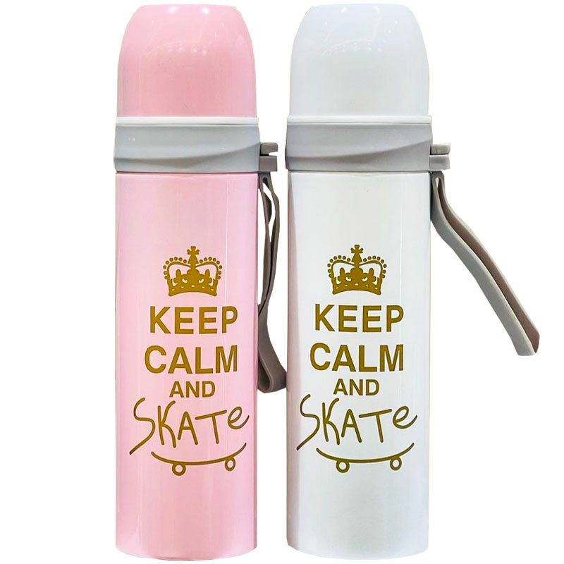 فلاسک کودک  استیل کیپ کام keep calm