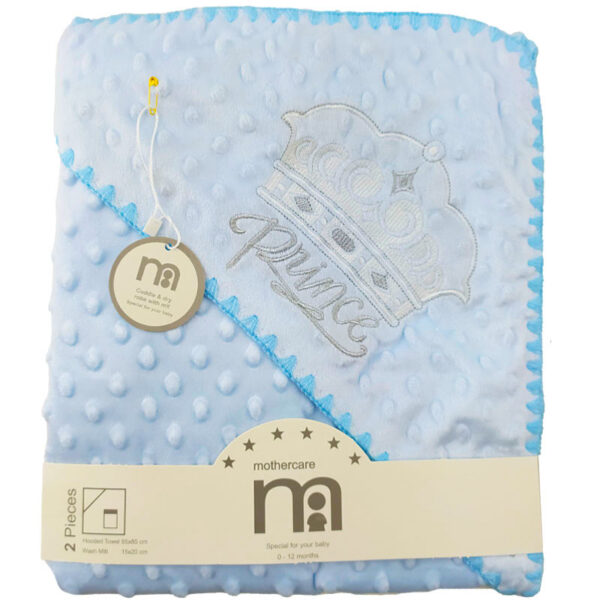 پتو کلاه دار طرح تاج مادرکر MotherCare