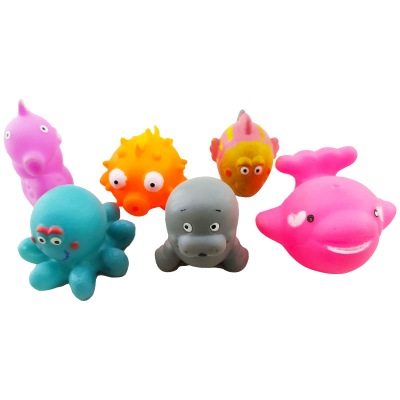 پوپت حیوانات دریایی 6 عددی Baby4Life