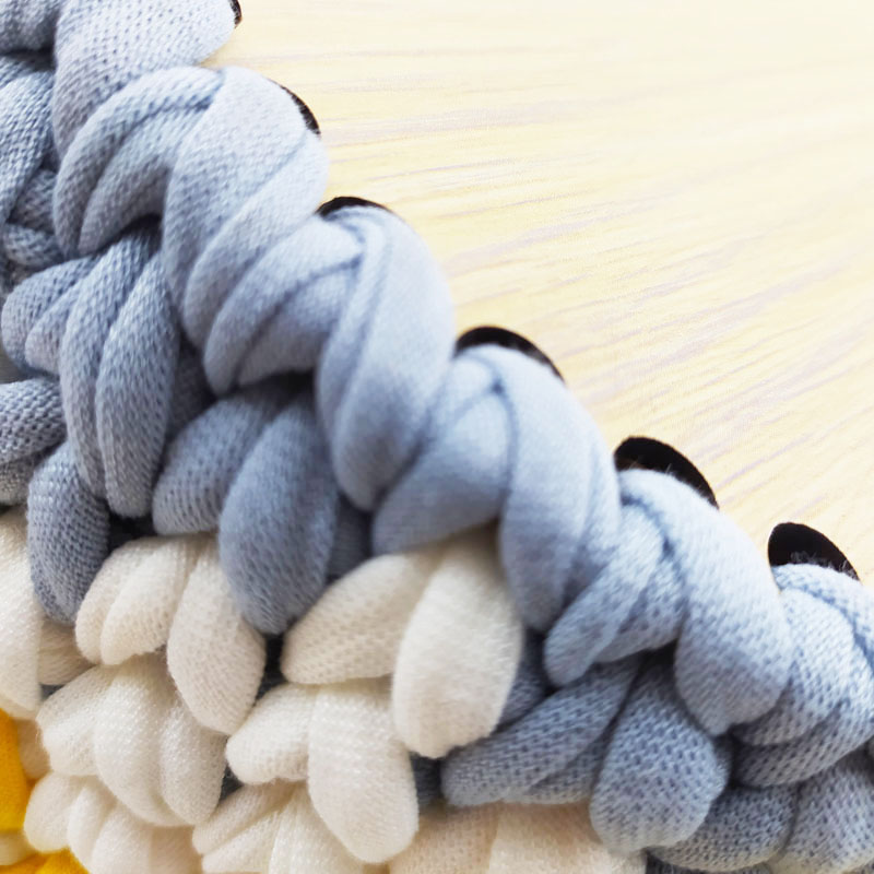 سبد تریکو بافت برجسته حلزونی سایز بزرگ