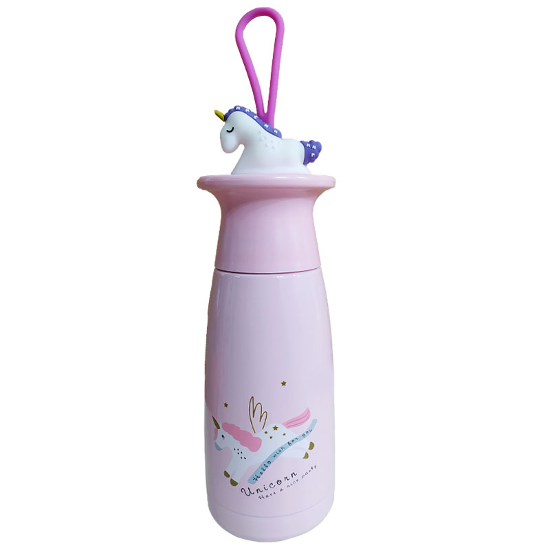 فلاسک استیل درب عروسکی یونیکورن Unicorn