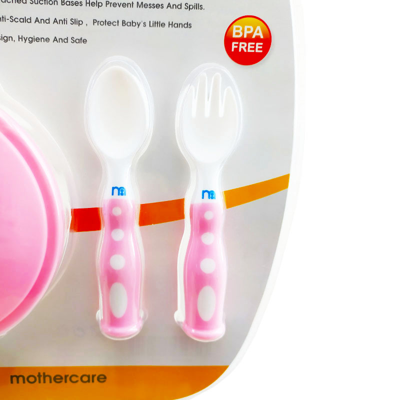ظرف غذا چسبی قاشق و چنگال دار مادرکر MotherCare