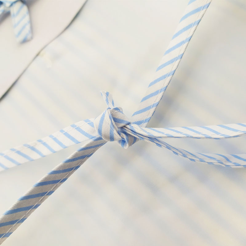 پیش بند دخترانه توری راه راه