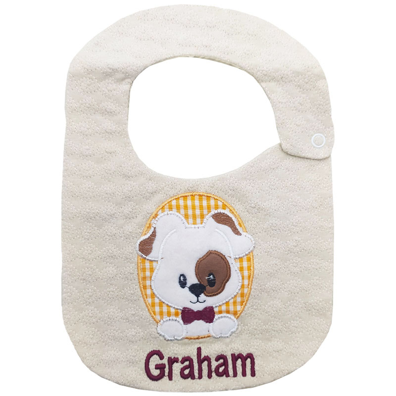 پیش بند نخی تکه دوزی طرح سگ کوکالو Cocalo