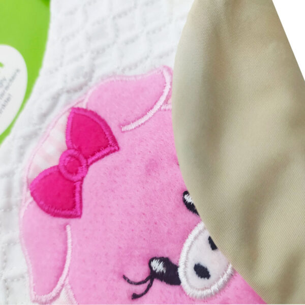 پیش بند نخی تکه دوزی طرح خوک کوکالو ‍Cocalo