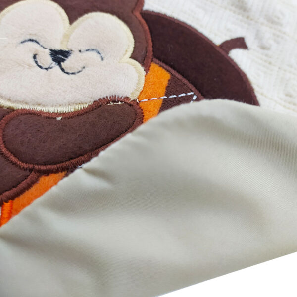 پیش بند تکه دوزی طرح سنجاب کوکالو ‍Cocalo