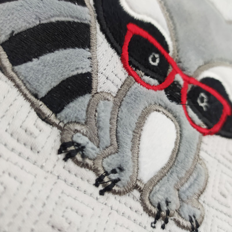 پیش بند تکه دوزی طرح راکون کوکالو ‍Cocalo