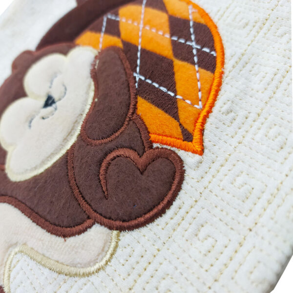 پیش بند تکه دوزی طرح سنجاب کوکالو ‍Cocalo