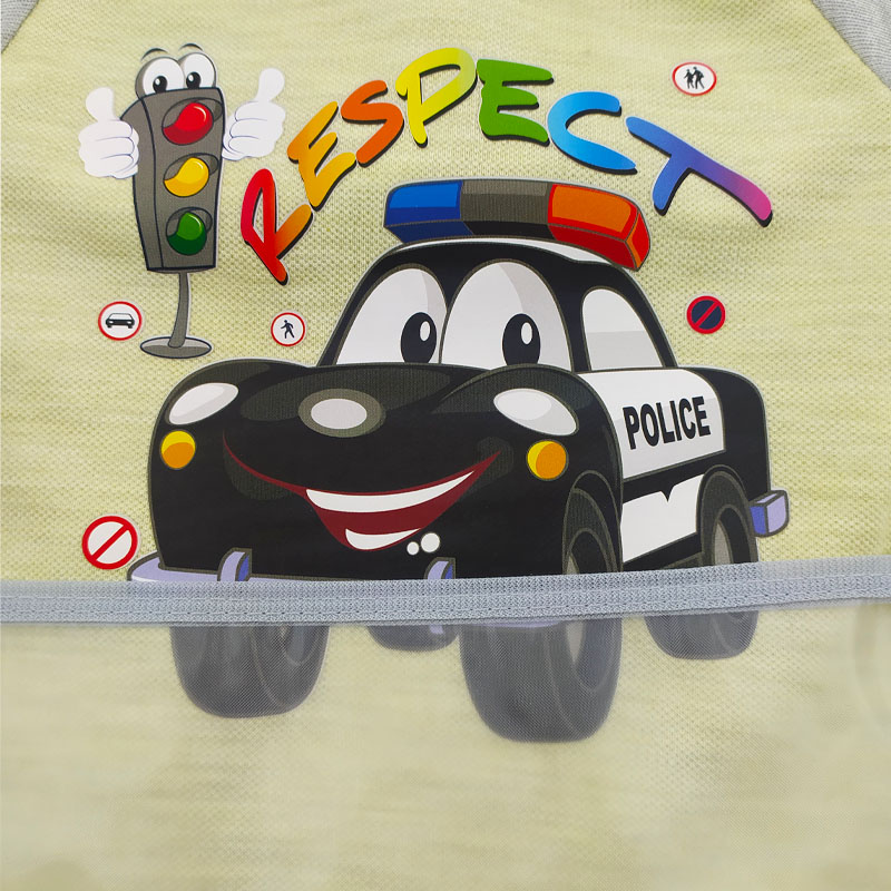 پیش بند لباسی آستین دار ماشین پلیس مادرکر  MotherCare