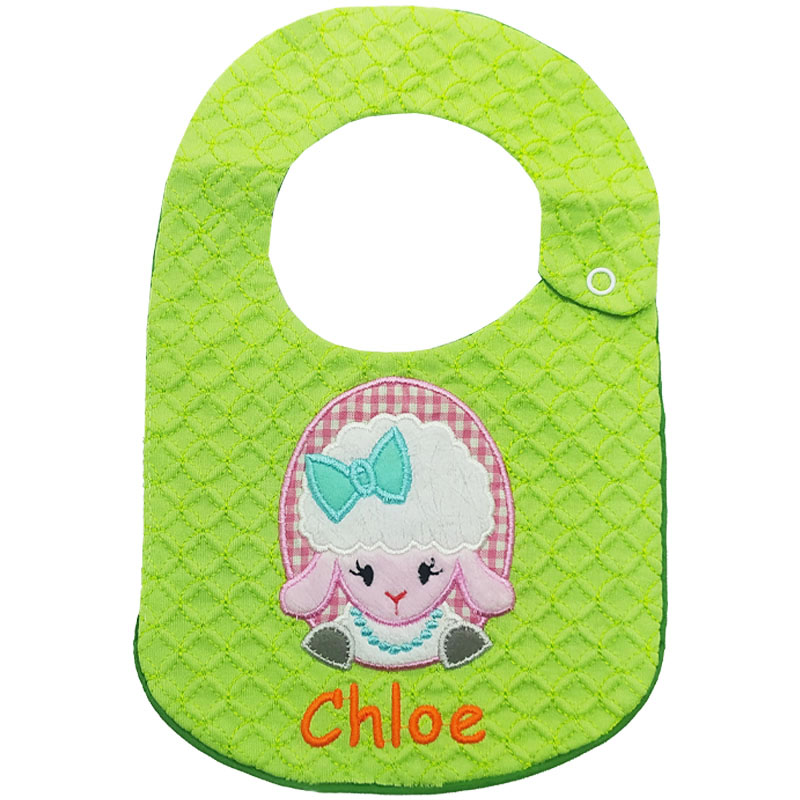 پیش بند نخی تکه دوزی طرح گوسفند سبز کوکالو Cocalo