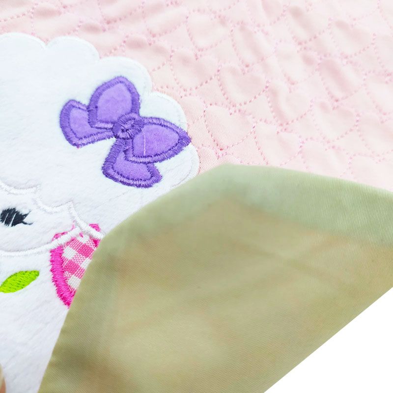 پیش بند تکه دوزی طرح گوسفند صورتی کوکالو ‍Cocalo