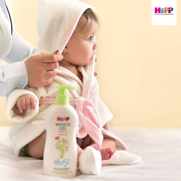 ژل شستشوی سر و بدن کودک 400 میل هیپ Hipp