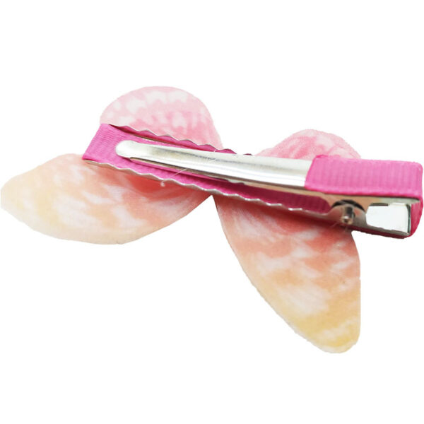 گیره سر دخترانه طرح پروانه حریر Perance hairbows