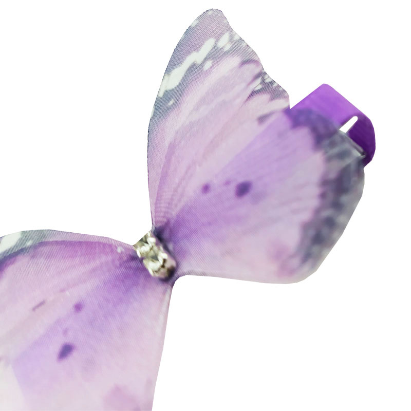 گیره سر دخترانه طرح پروانه حریر Perance hairbows