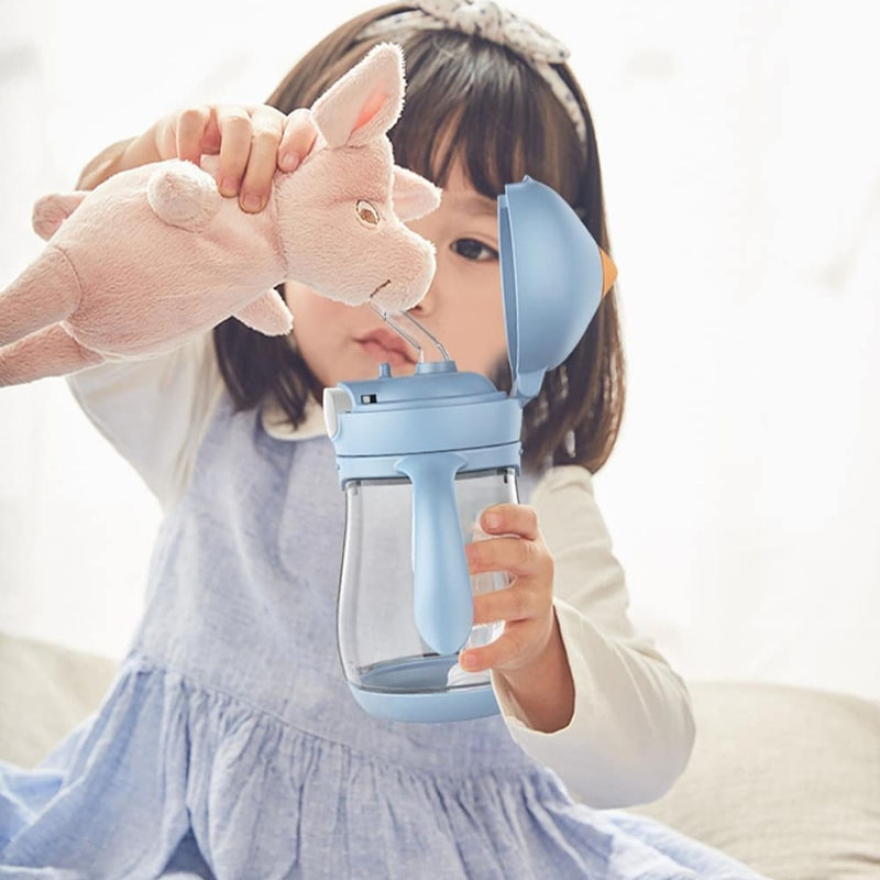 آبمیوه خوری نی دار طرح پنگوئن 240 میل رووکو Rovco