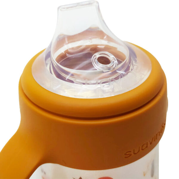 آبمیوه خوری دسته دار 4+ ماه خرگوش و کاج 150 میل suavinex