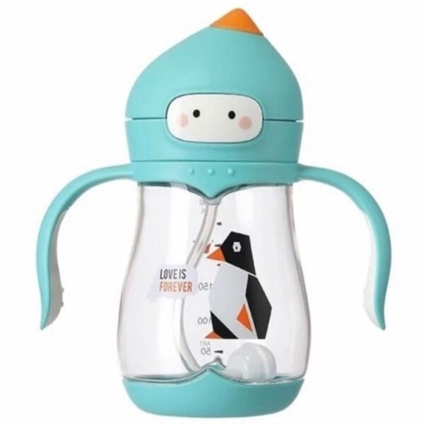 آبمیوه خوری نی دار طرح پنگوئن 240 میل رووکو Rovco