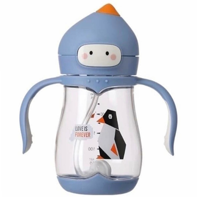 آبمیوه خوری نی دار طرح پنگوئن 240 میل رووکو Rovco