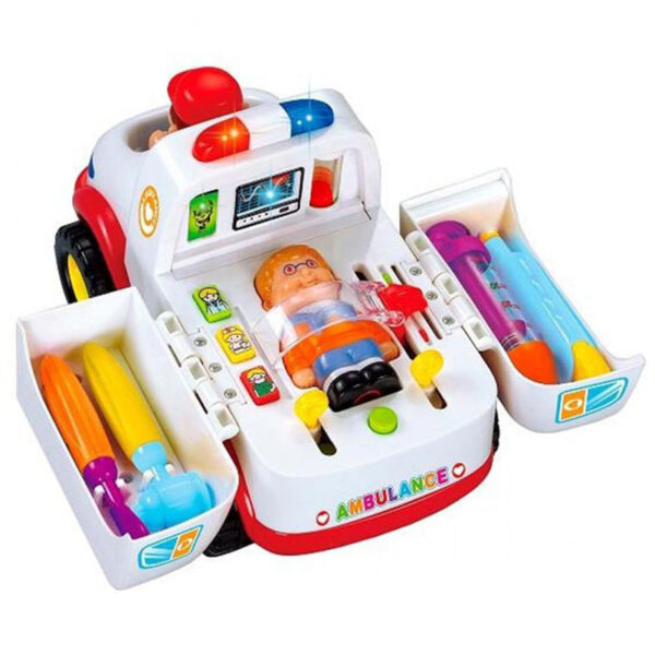 اسباب بازی آمبولانس با تجهیزات پزشکی 36+ ماه هولا تویز Hola Toys