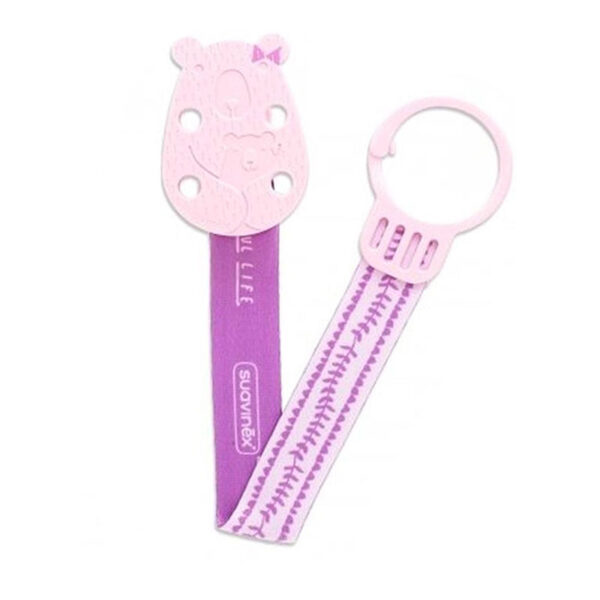 بند پستانک طرح خرسی سواوینکس suavinex