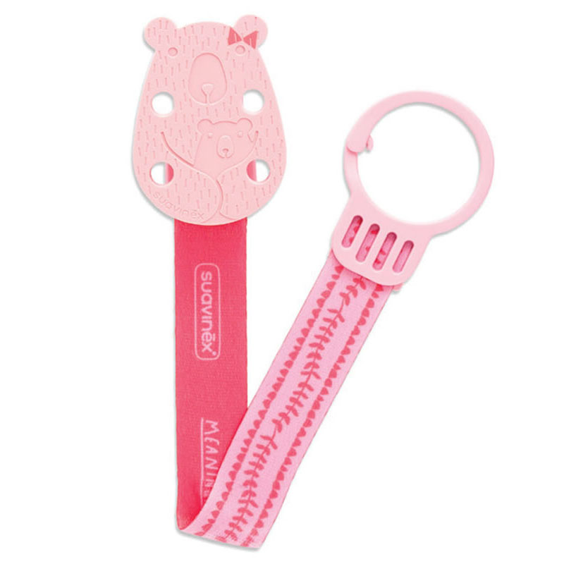 بند پستانک طرح خرسی سواوینکس suavinex