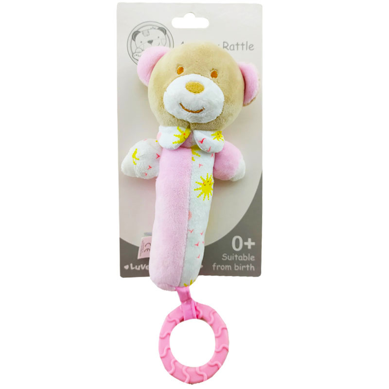 جغجغه سوسیسی عروسکی خرس Luvena Fortuna