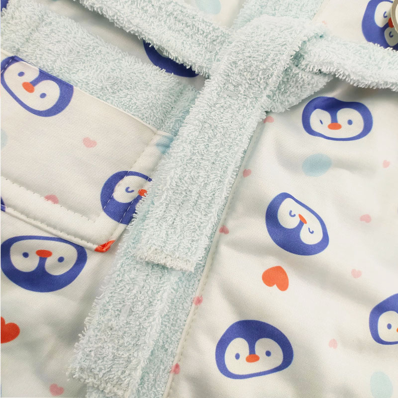 حوله تن پوش کلاه دار طرح روباه و راکن مادرکر Mothercare