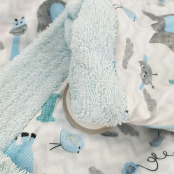 حوله تن پوش کلاه دار طرح فیل و گنجشک مادرکر Mothercare