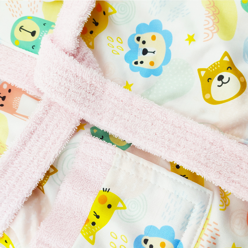 حوله تن پوش کلاه دار حیوانات و ابر مادرکر Mothercare