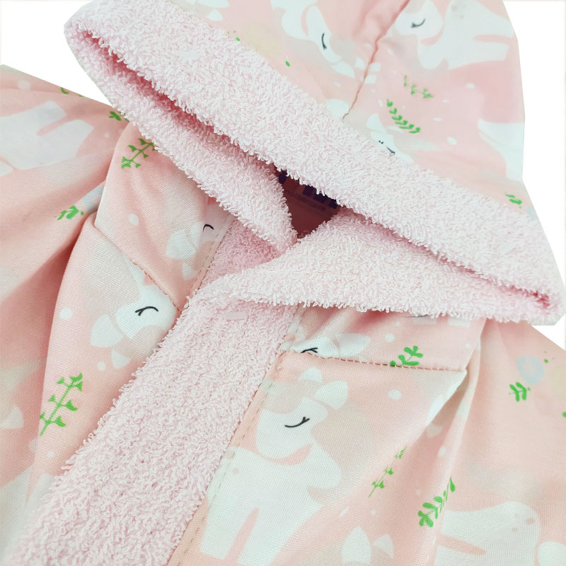 حوله تن پوش کلاه دار طرح فیل و گنجشک مادرکر Mothercare