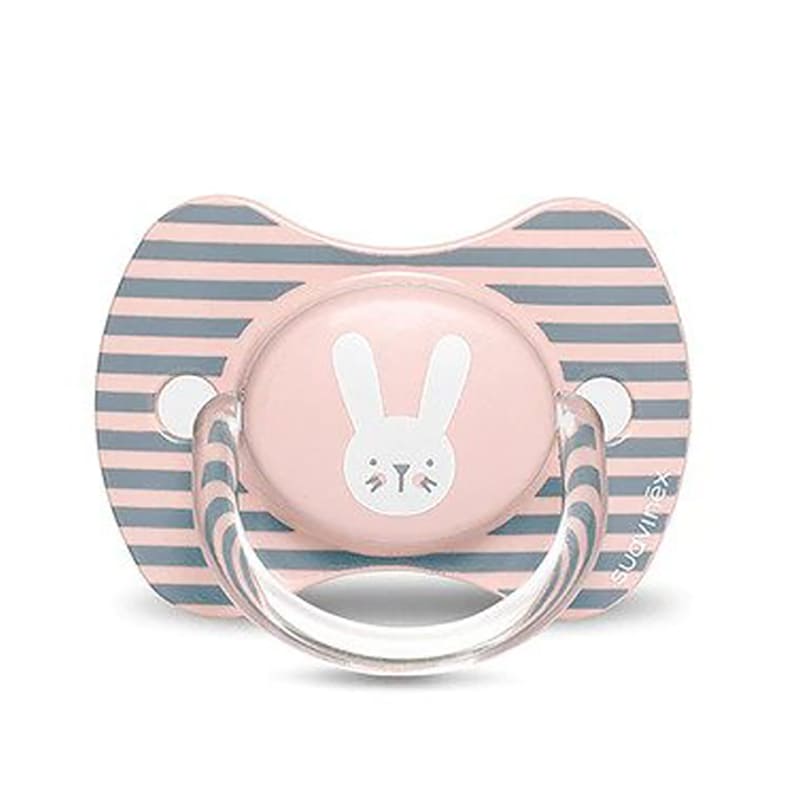 پستانک بادامی 6-18 ماه خرگوش راه راه suavinex