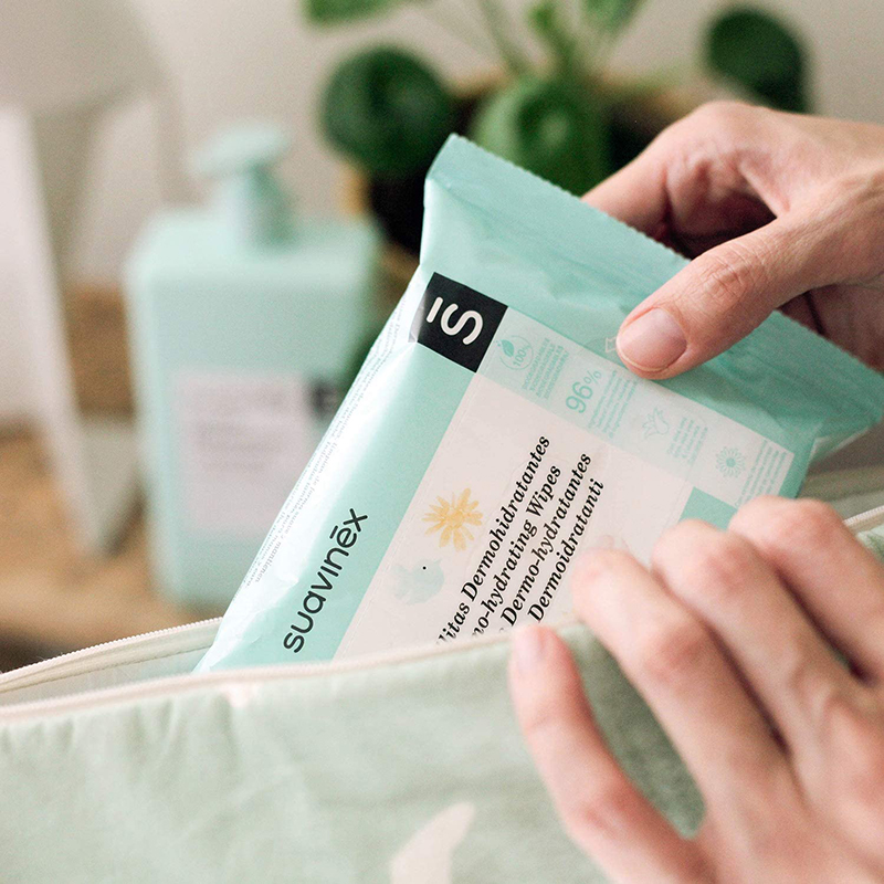 دستمال مرطوب 72 عددی درب دار سوآوینکس Suavinex