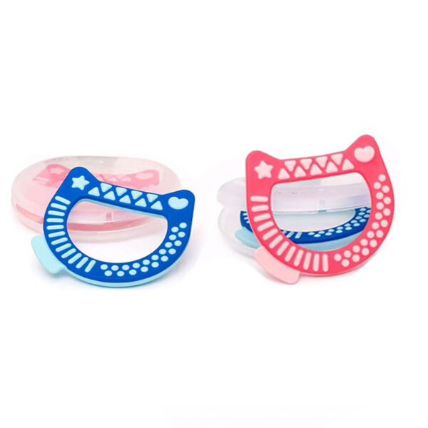 دندان گیر طرح گربه قاب دار سواوینکس suavinex