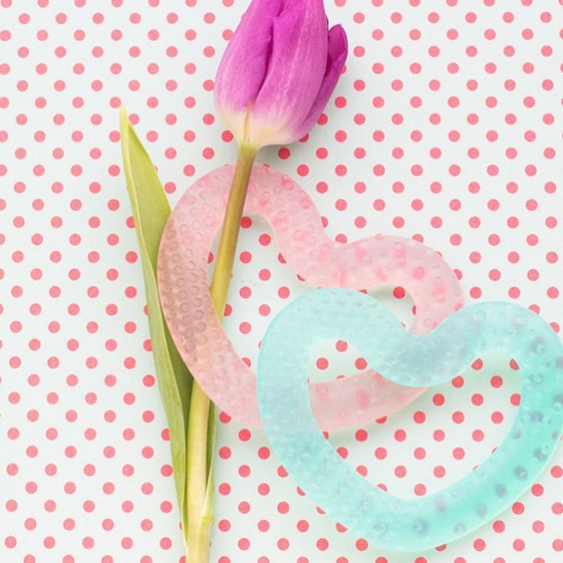 دندان گیر سیلیکونی قابدار قلب 0+ ماه سواوینکس suavinex