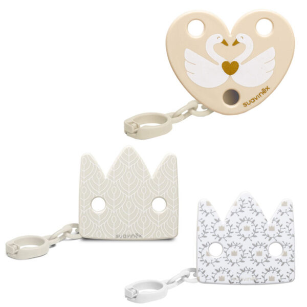 زنجیر پستانک طرح تاج سوآوینکس suavinex