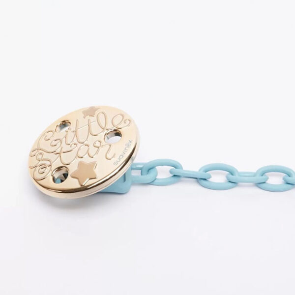 زنجیر پستانک گرد طلائی پسرانه سوآوینکس suavinex