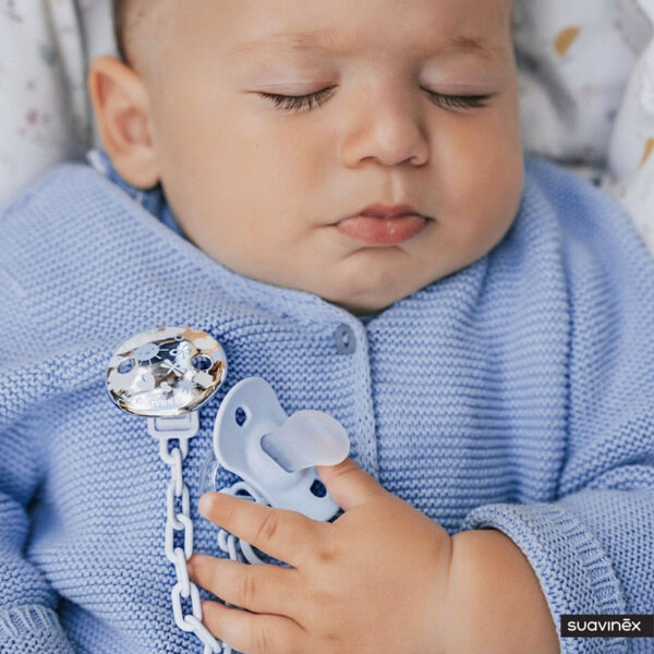 زنجیر پستانک گرد طلائی پسرانه سوآوینکس suavinex