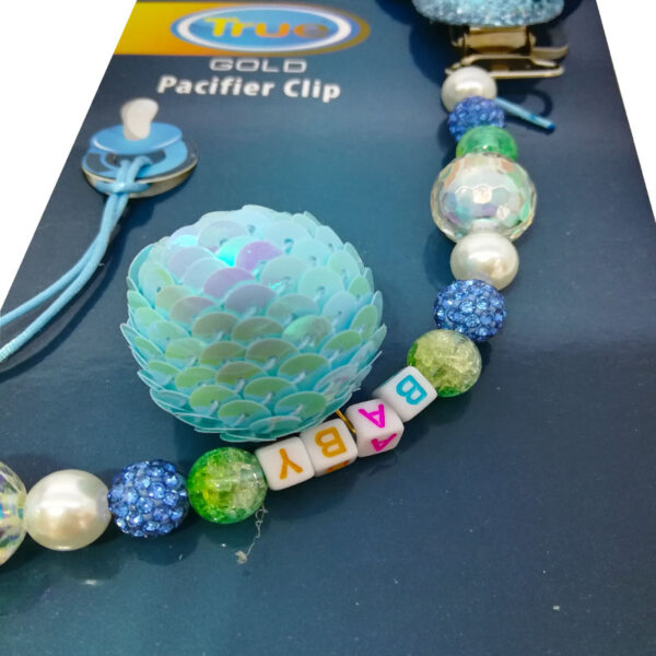 زنجیر پستانک مهره ای طرح میکی موس